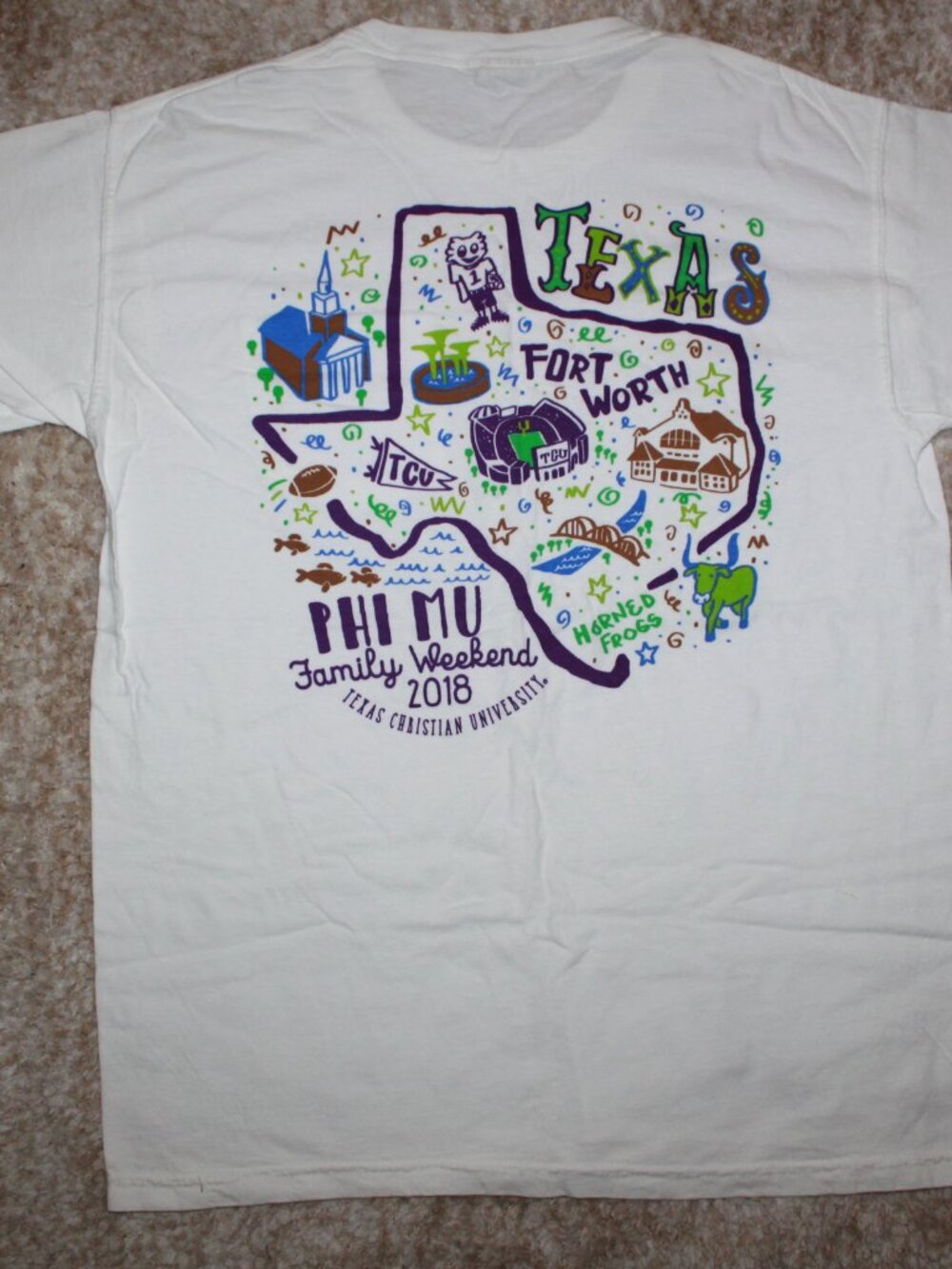 Phi Mu Family Weekend 2018 T-Shirt